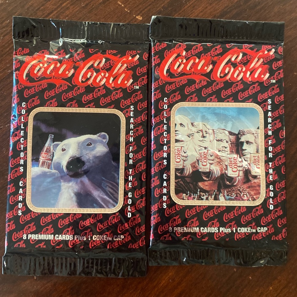 Coca Cola trading cards